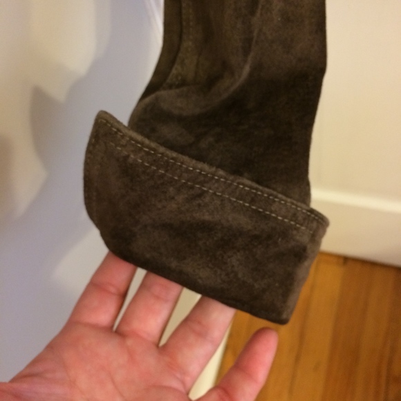 Suede jacket - jean jacket style - Picture 4 of 7